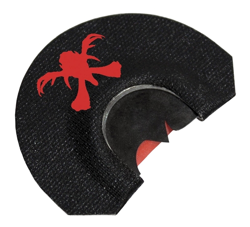 Picture of Primos Hook Hunter Long Diaphragm Call Double Reed Attracts Turkey Species Black PS1246