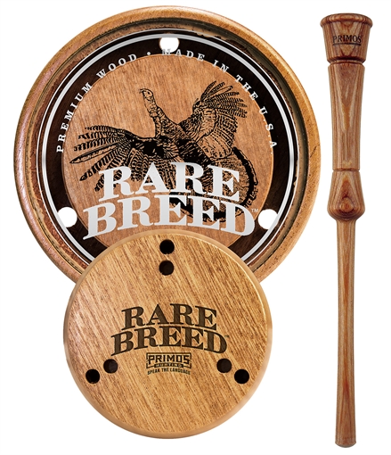 Picture of Primos Rare Breed Friction Call Attracts Turkeys Natural Glass/Wood PS2903