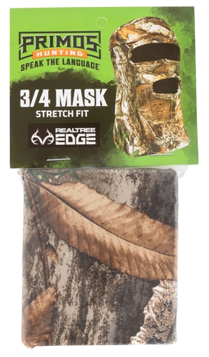 Picture of Primos Stretch Fit Realtree Edge Neoprene 3/4 Face Mask OSFA PS6668