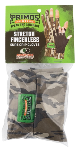 Picture of Primos Stretch Fit Mossy Oak Original BottomLand Fingerless Neoprene OSFA PS6681