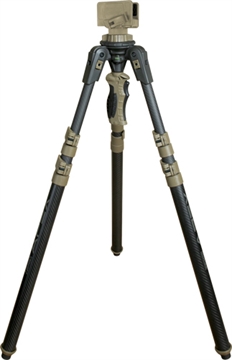Picture of Primos Trigger Stick Apex Tripod made of Aluminum with Carbon Fiber/Flat Dark Earth Accent Finish, 28"-62" Vertical Adjustment & Rubber Feet 65900