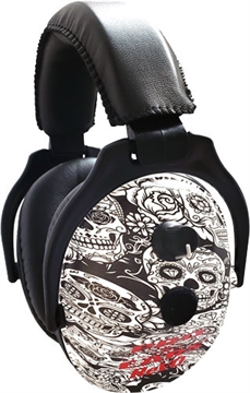 Picture of PRO EARS REVO EAR MUFF ELECTRONIC SKULLS ER300SK