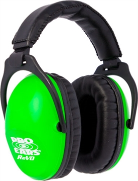Picture of PRO EARS REVO EAR MUFF PASSIVE NEON GREEN! PE26UY003
