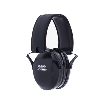 Picture of Pro Ears Ultra Gel Black 22 Passive Earmuffs 22dB Black PEUG22