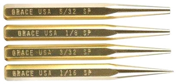 Picture of GRACE USA PUNCH SET STARTER PUNCH SET OF 4 BRASS GRBSP4