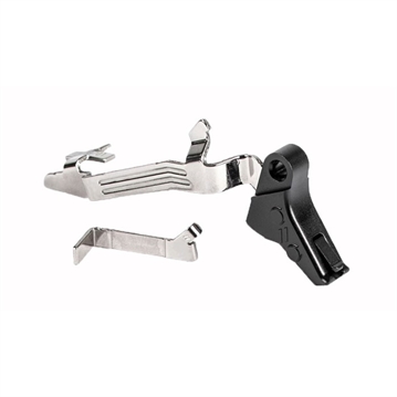 Picture of Zev Technologies PRO FLAT FACE TRIGGER UPGRADE BAR KIT FOR GLOCK G5 BLK/BLK FFT-PRO-BAR-5G-B-B