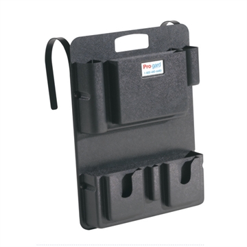 Picture of Pro-Gard Industries Dodge Ram 1500 SSV 2013 - 2021 Black ABS, Multi-Slotted, Portable, Seat Mounted, Duty Gear Organizer D2950