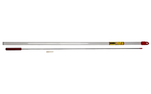 Picture of Pro-Shot Products Cleaning Rod, 1 Piece, .17 Caliber, 32.5" Length, #5-40 Threading, Includes Brass Jag, Plastic Tube 1PS-32-17 1PS3217