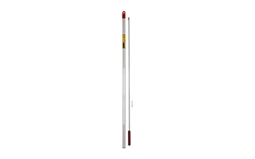 Picture of Pro-Shot Products Cleaning Rod, 1 Piece, .17 Caliber, 32.5" Length, #5-40 Threading, Includes Brass Jag, Plastic Tube 1PS-32-17 1PS3217