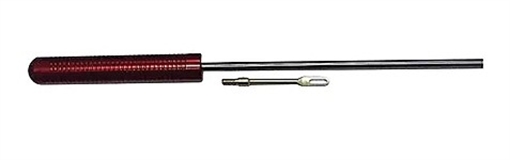Picture of Pro-Shot 12" Pistol .17 cal Cleaning Rod with Jag and Brush 1PS-12-17