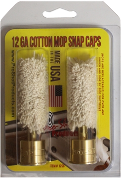 Picture of Pro-Shot Snap Caps 12 Gauge Shotgun #5/16-27 Thread Brass/Cotton Mop 2 Pack 12SC
