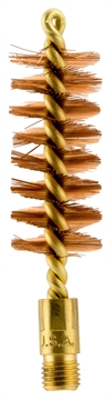 Picture of Pro-Shot Bore Brush 20 Gauge Shotgun #5/16-27 Thread Bronze Bristles Looped Tip Brass Core 20S