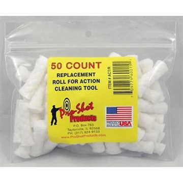 Picture of PRO-SHOT ACTION TOOL COTTON SWAB REFILLS - 50 QTY. PACK ACT/R