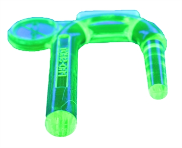 Picture of Pro-Shot UV Bore Light Chamber Flag .22 Cal & Up Rifle/Pistol Fiber Optic Illuminator Neon Green 2 Pack BL2CFGREEN