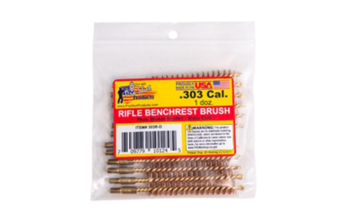 Picture of Pro-Shot Benchrest Brass Core/Bronze Bristle Rifle Bore Brush (8/32 Thread) .303 cal 303R
