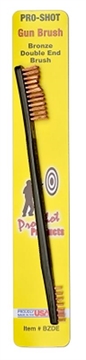 Picture of Pro-Shot Gun Brush Universal Double Ended Brush Bronze Bristles BZDE