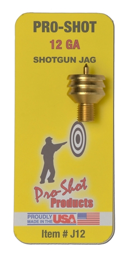 Picture of Pro-Shot Jag 12 Gauge Shotgun #5/16-27 Thread Spear Tip Brass J12