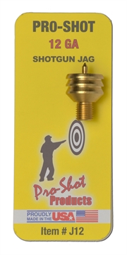 Picture of Pro-Shot Jag 12 Gauge Shotgun #5/16-27 Thread Spear Tip Brass J12