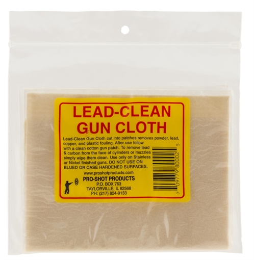 Picture of Pro-Shot Lead Clean Gun Cloth Cotton 8.75" x 11.25" LCC