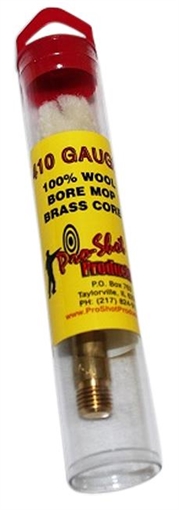Picture of Pro-Shot Bore Mop .410 Gauge Shotgun #5/16-27 Thread Cotton 1.75" Long MP410