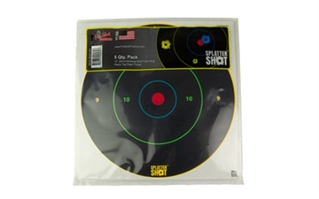 Picture of Pro-Shot Products Bullseye Target, 12" Bullseye, Adhesive Target, 5 Pack, Multi Color Rings 12B-MC-5PK