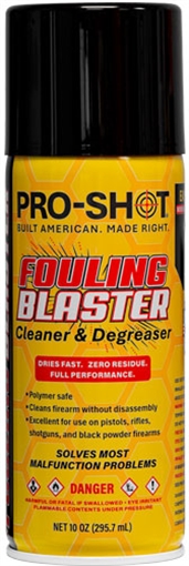 Picture of PRO SHOT PRODUCTS SHOT FOULING BLASTER CLEANER/DEGREASER 10OZ AEROSOL D-10