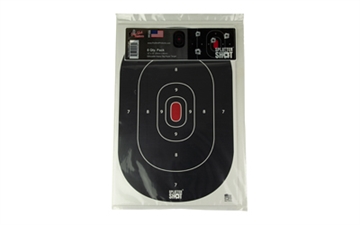 Picture of PRO-SHOT 12IN X 18IN SILHOUETTE INSERT - TAG PAPER SPLATTER SHOT TARGET - 8 QTY. PACK SILH-INTP-8PK