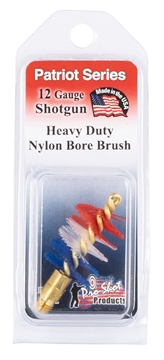 Picture of Pro-Shot Patriot Series Bore Brush 12 Gauge Shotgun #5/16-27 Thread Nylon Bristles Brass Core PS12