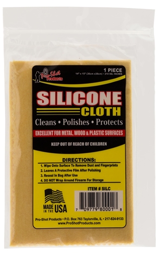 Picture of Pro-Shot Silicone Cleaning Cloth Cotton 14"x15" SILC