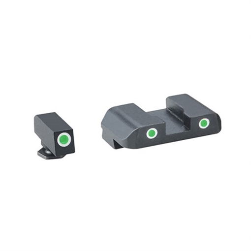 Picture of AMERIGLO SIGHT GLOCK 17/23/34/39 PRO SERIES TRITIUM GREEN/GREEN GL-227