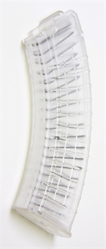 Picture of ProMag AK-47 Magazine 7.62x39mm Clear Polymer 30/rd AK-A7