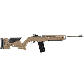 Picture of Archangel Precision Stock Desert Tan Synthetic Fixed with Adjustable Cheek Riser for Ruger Mini-14, Mini Thirty AAMINIDT