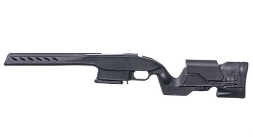 Picture of Archangel Precision Elite Black Synthetic Fixed w/Adjustable Cheek Riser Fits Savage 10/11 Short Action AAS10