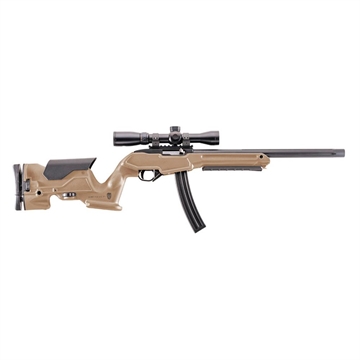 Picture of Archangel Precision Stock Desert Tan Synthetic Fixed with Adjustable Cheek Riser for Ruger 10/22 AAP1022DT