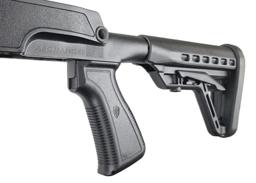 Picture of ProMag Industries Archangel M1A Close Quarters Stock, Collapsible, 6 Position, Fits Springfield M1A, Polymer, Black AACQS