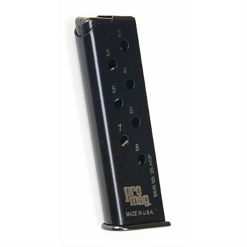 Picture of ProMag Beretta 950 BS Magazine .25 ACP Blued Steel 8/rd BER 03