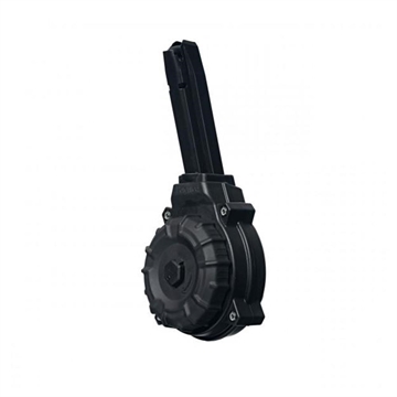 Picture of ProMag Industries Magazine, 9MM, 50 Round Drum, Fits Canik TP9, Polymer, Black DRM-A42 DRMA42