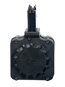 Picture of ProMag Industries Magazine, 308 Winchester, 50 Round Drum, Fits SCAR 17, Polymer, Black DRM-A41 DRMA41