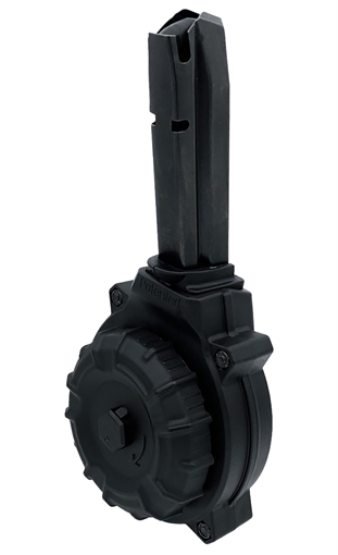 Picture of ProMag 50rds Drum 40 S&W Black Polymer DRMA64