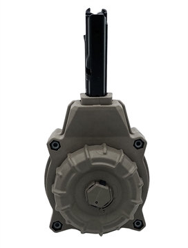 Picture of ProMag 55rd Drum 5.7x28mm Fits AR Style Flat Dark Earth DuPont Zytel Polymer DRMA80-FDE