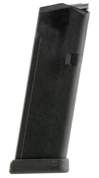 Picture of ProMag Standard 15rd 9mm Luger Compatible w/Glock 19/26 Black DuPont Zytel Polymer GLKA10