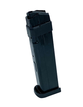 Picture of ProMag Industries Magazine, 9MM, 20 Rounds, Fits Glock 43X/48, Steel Construction, Blued Finish, Black GLK-A22 GLKA22