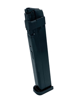 Picture of ProMag Industries Magazine, 9MM, 28 Rounds, Fits Glock 43X/48, Steel Construction, Blued Finish, Black GLK-A23 GLKA23