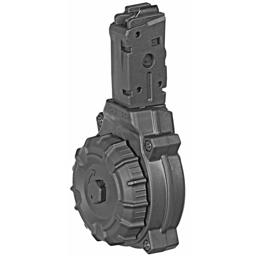 Picture of ProMag Standard 32rd Drum 380 ACP Compatible w/ Glock 42 Black DuPont Zytel Polymer DRMA38