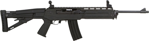Picture of Archangel Sparta Conversion Stock Black Synthetic 4 Position Collapsible with Pistol Grip for Ruger Mini-14, Mini Thirty AA1430
