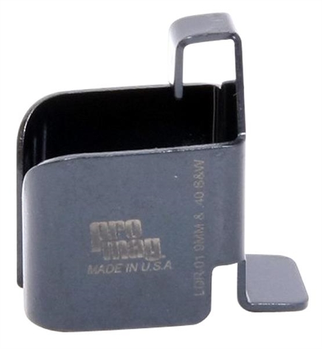 Picture of ProMag Pistol Mag Loader Double Stack Style made of Steel with Black Finish for 9mm Luger, 40 S&W LDR01