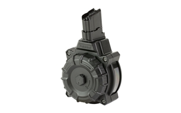 Picture of ProMag Industries Magazine, Drum, 30 Carbine, 50 Rounds, Fits M1 Carbine, Polymer Construction, Black DRM-A103