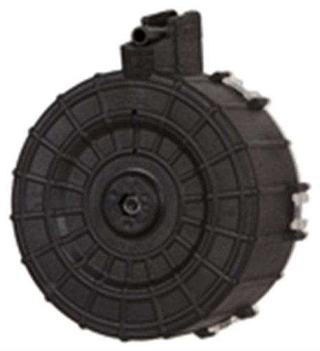 Picture of ProMag Industries Drum Magazine, 410 Gauge, 30 Rounds, Fits Saiga, Polymer, Black SAI-A9 SAIA9