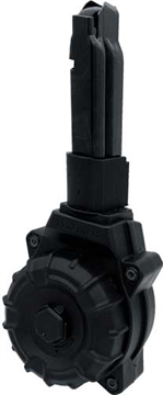 Picture of ProMag Industries Magazine, 9MM, 50 Round Drum, Fits Taurus GX4, Polymer, Black DRM-A85 DRMA85