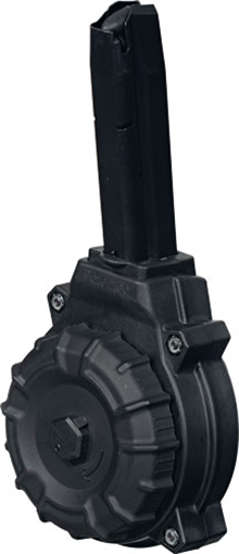 Picture of PRO MAG MAGAZINE WALTHER P99 & SW99 9MM 50RD DRUM BLACK DRM-A70 DRMA70